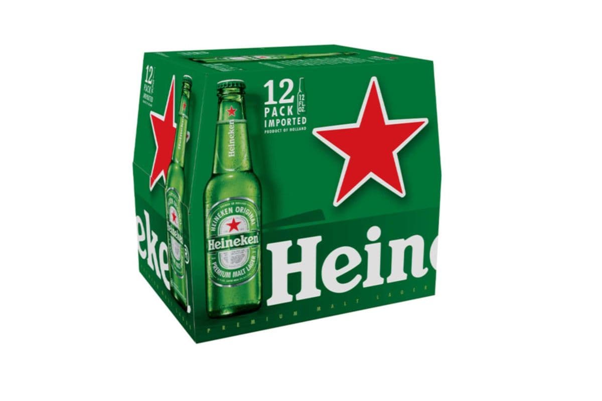 Heineken Lager 12 Bottles (12 x 330 ml)