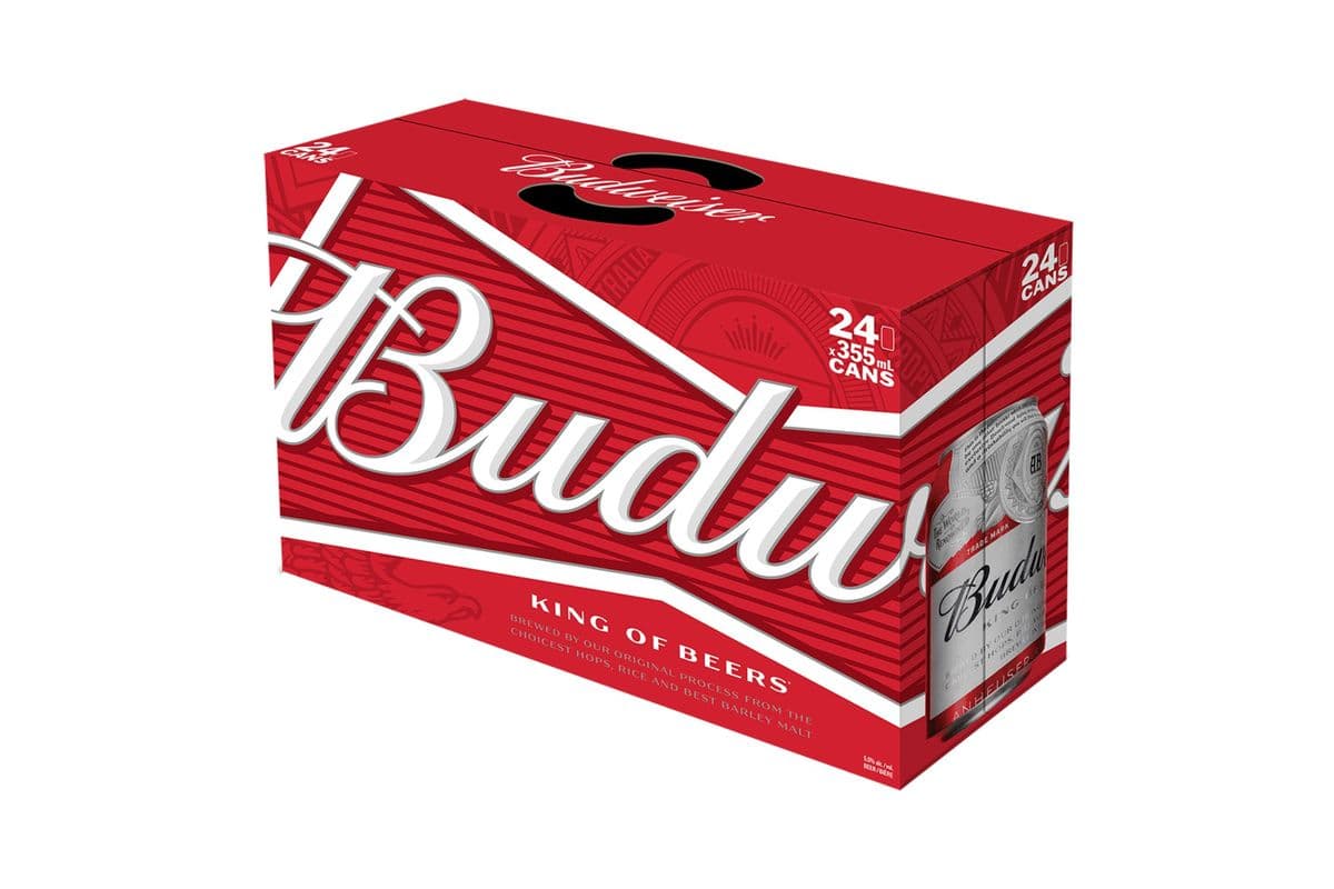 Budweiser 24 can (24 x 355 ml cans 24 PK)