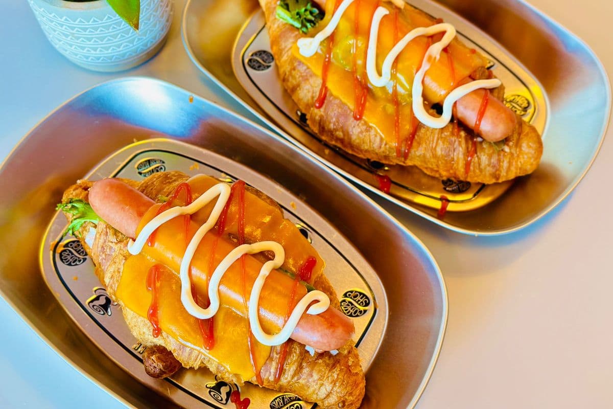 Japanese Hot Dog Sandwich
