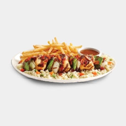 Brochette de poulet Québécoise / Quebec-Style chicken brochette