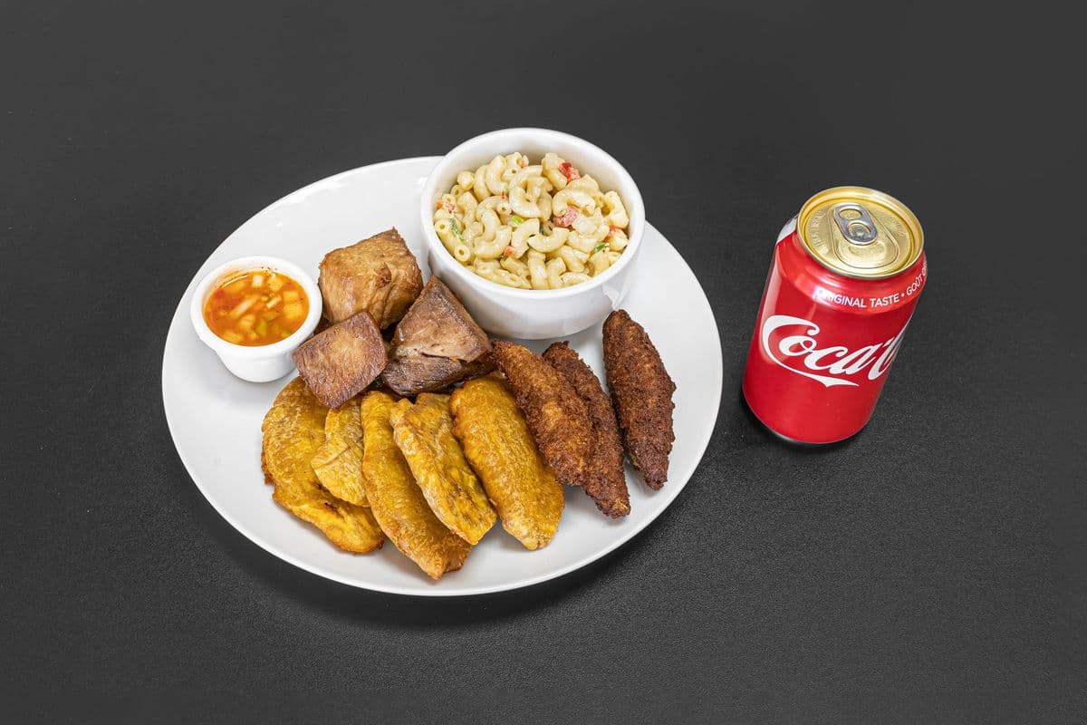 3. Repas fritay dinde / Fried Turkey Meal