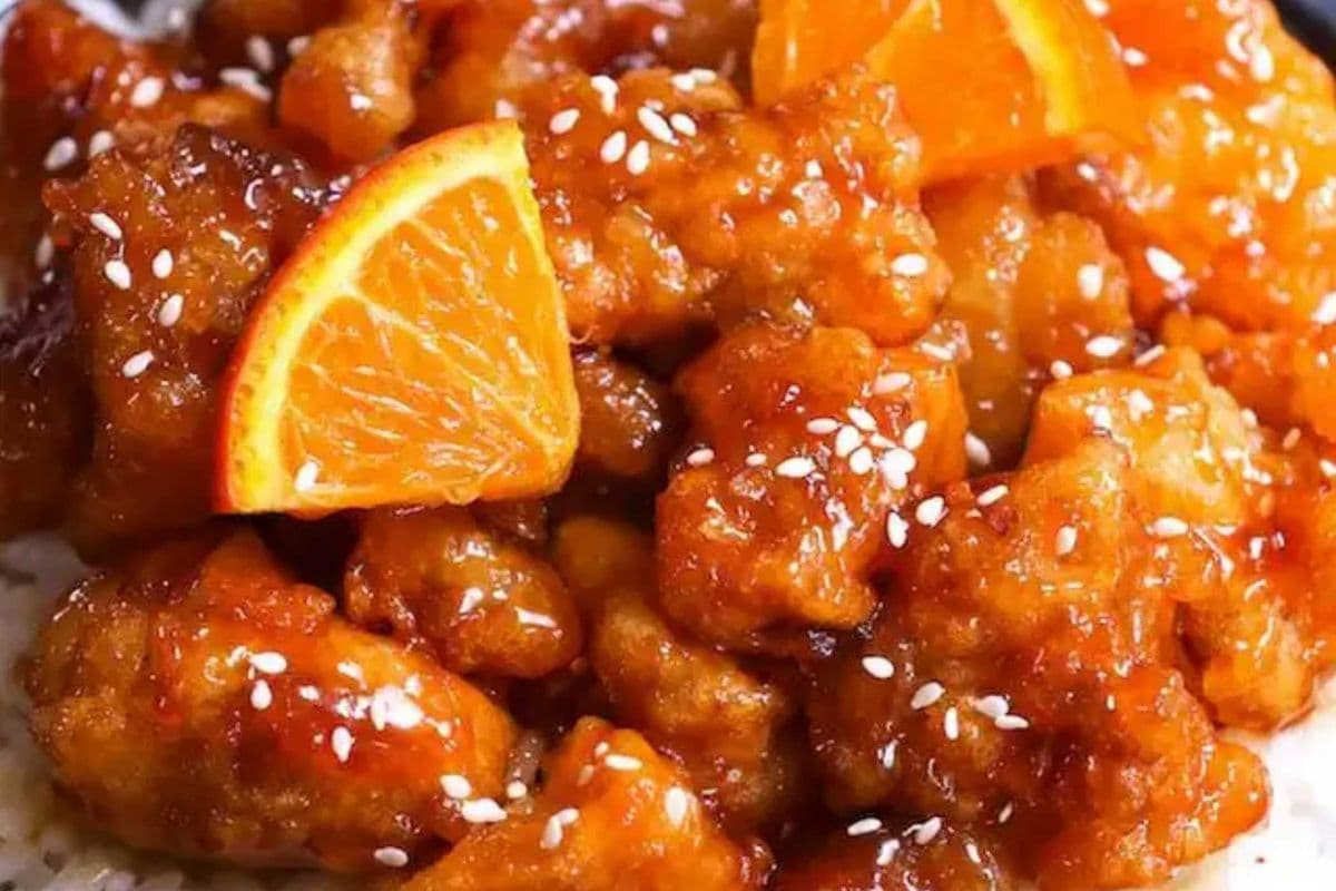77. Orange Chicken