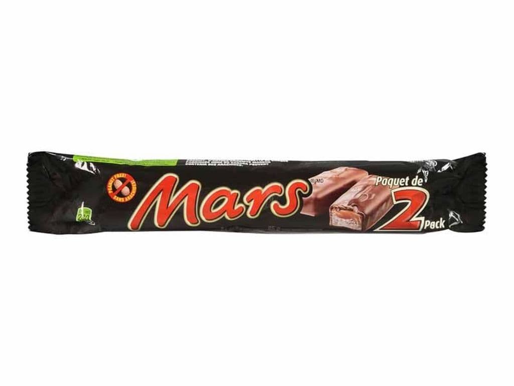 MARS CHOCOLATE BARS 2PK 85G