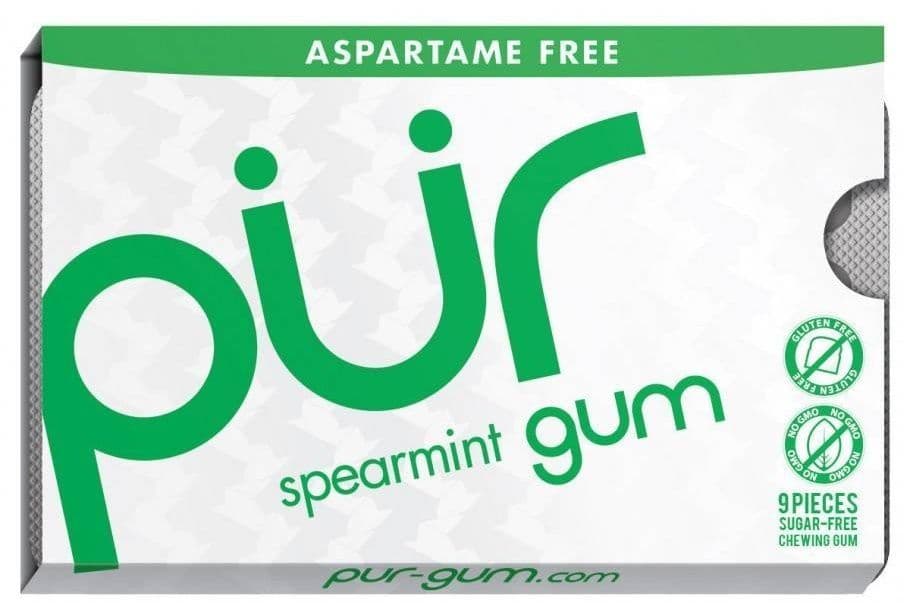 PUR GUM SPEARMINT 9PC