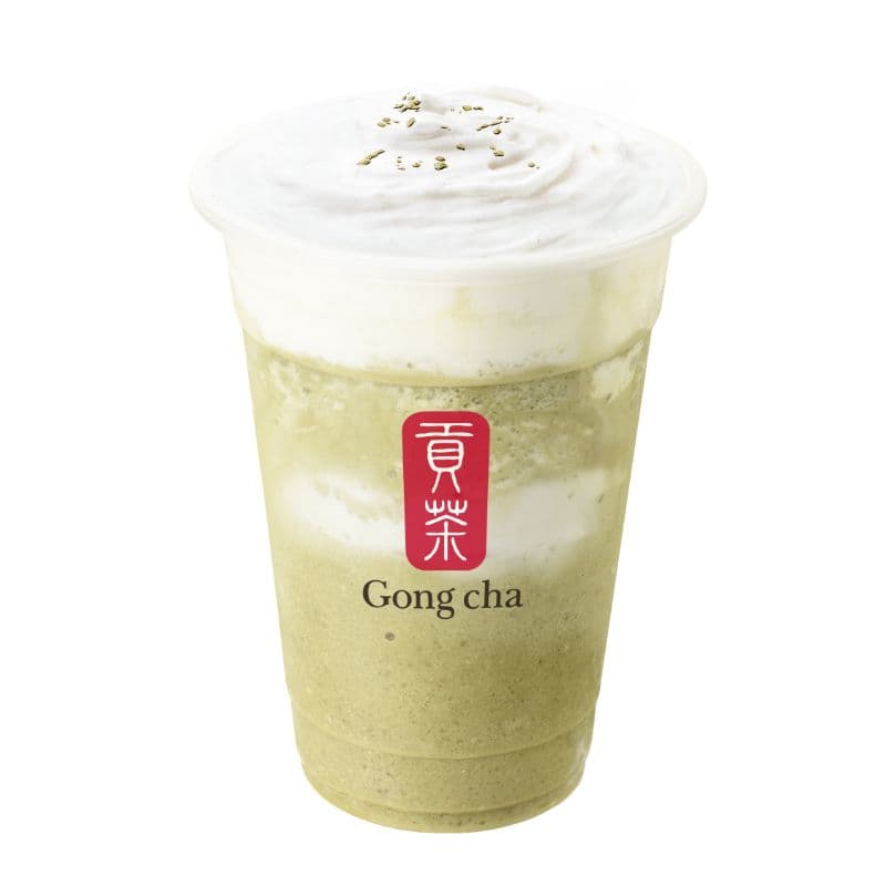 Matcha Milk Foam Smoothie