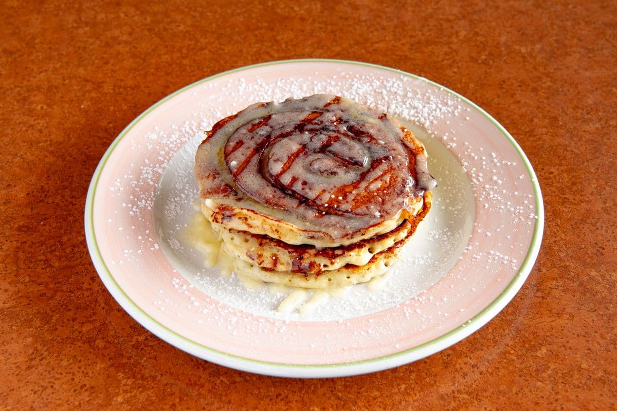Cinnamon Roll Pancakes