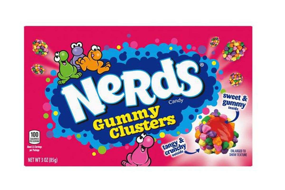 NeRds Gummy Clusters (Theatre Box) 85g