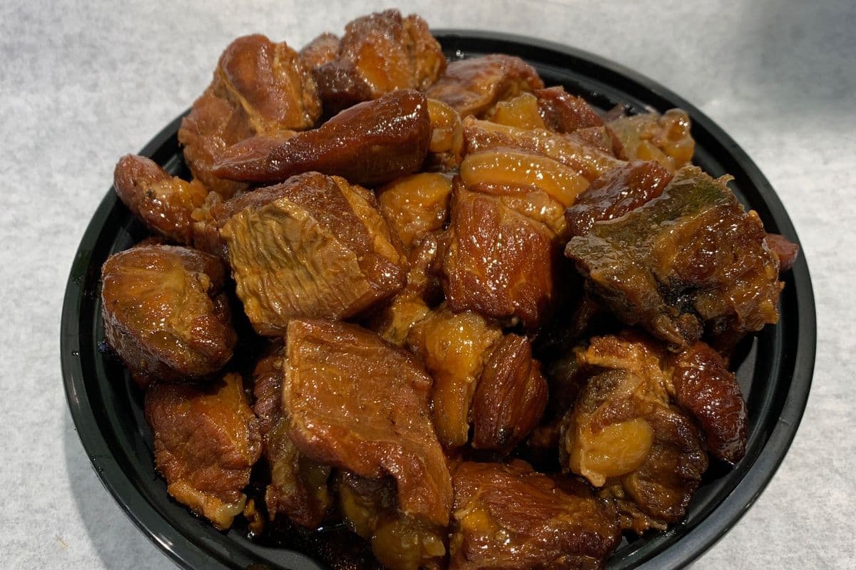 Pork Spare Ribs In black Vinegar Sauce