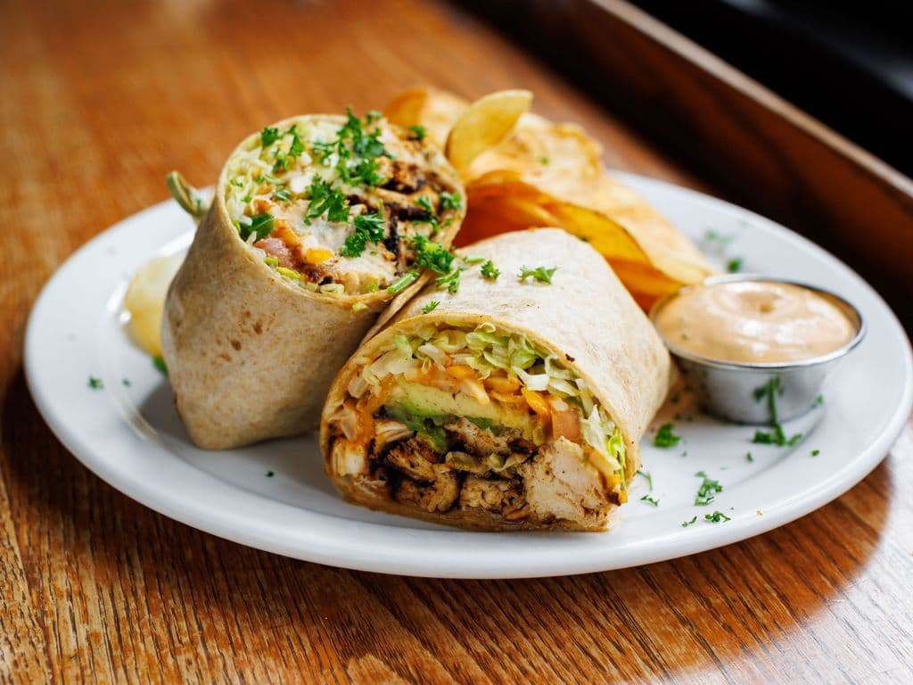 Blackened Chicken Wrap