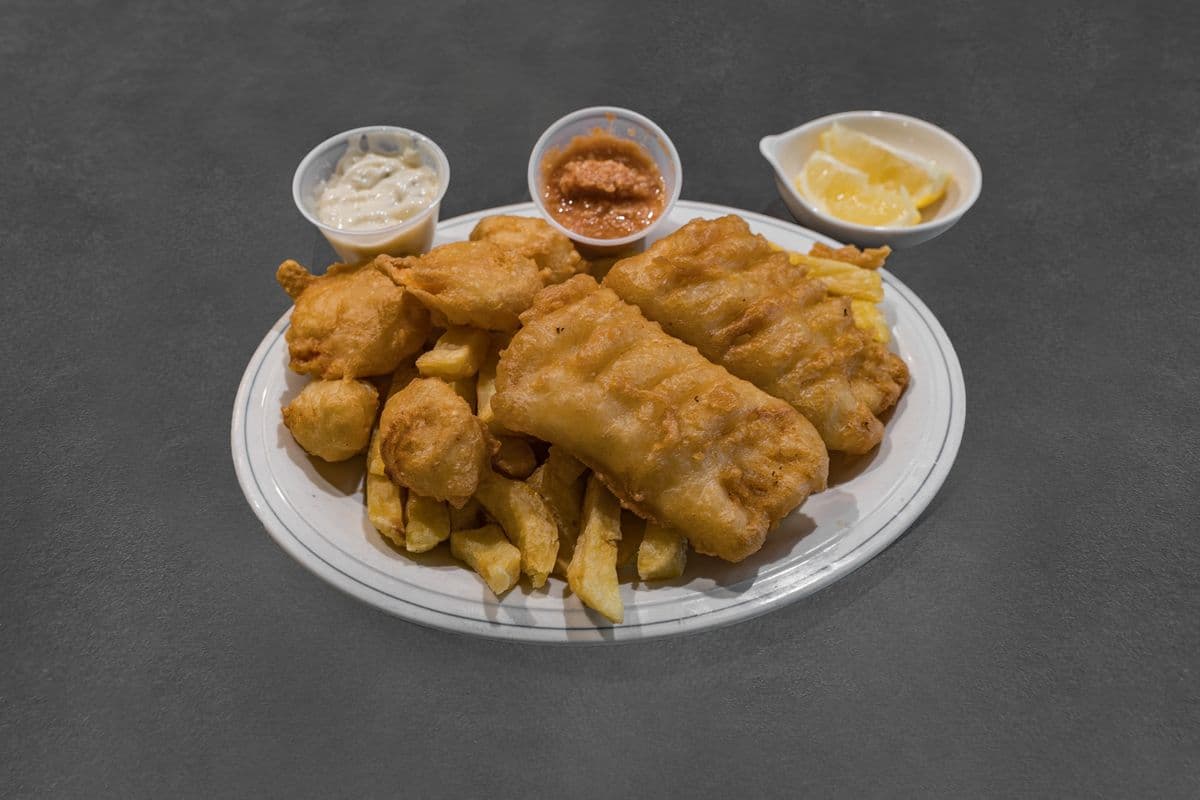 Cod Fisherman's Platter