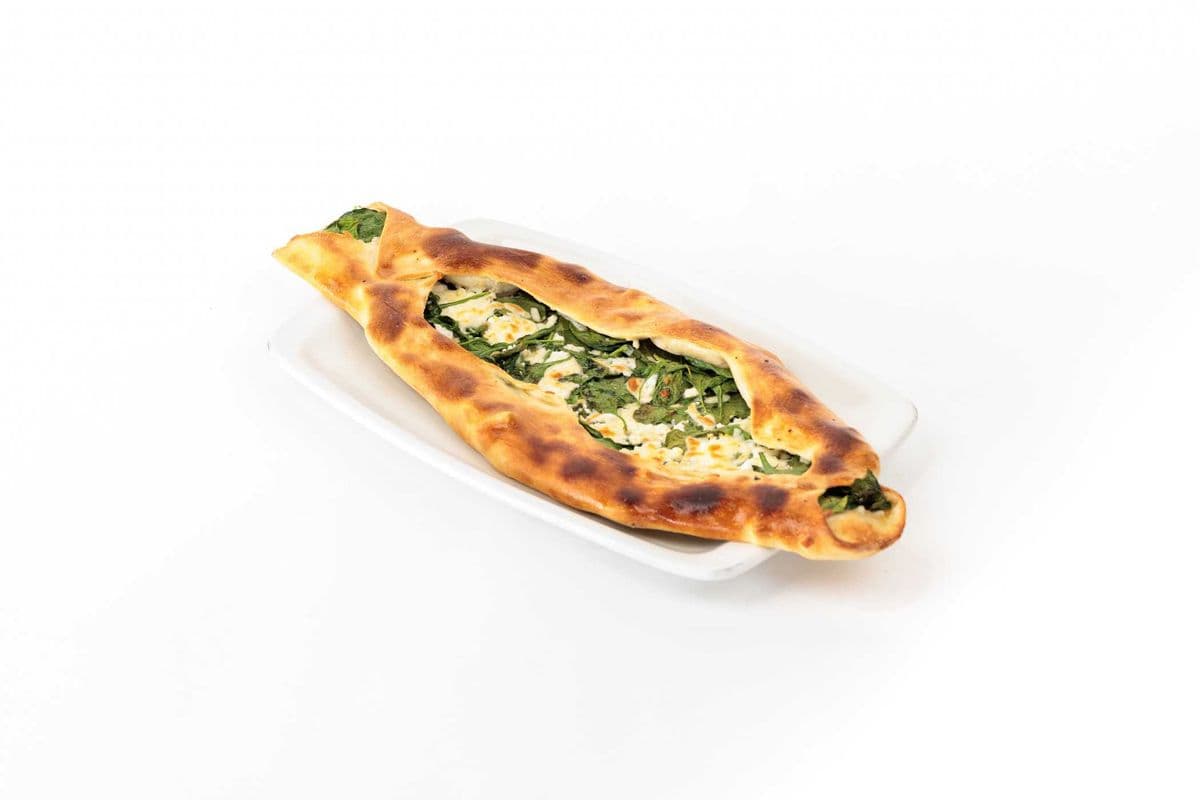 Spinach and Cheese Pide
