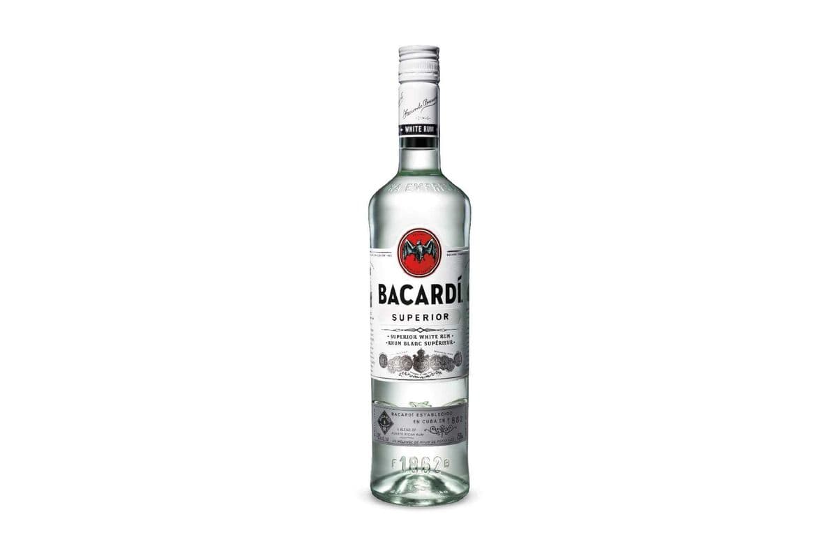 Bacardi Superior White Rum 750 ML (1 x 750 ml)