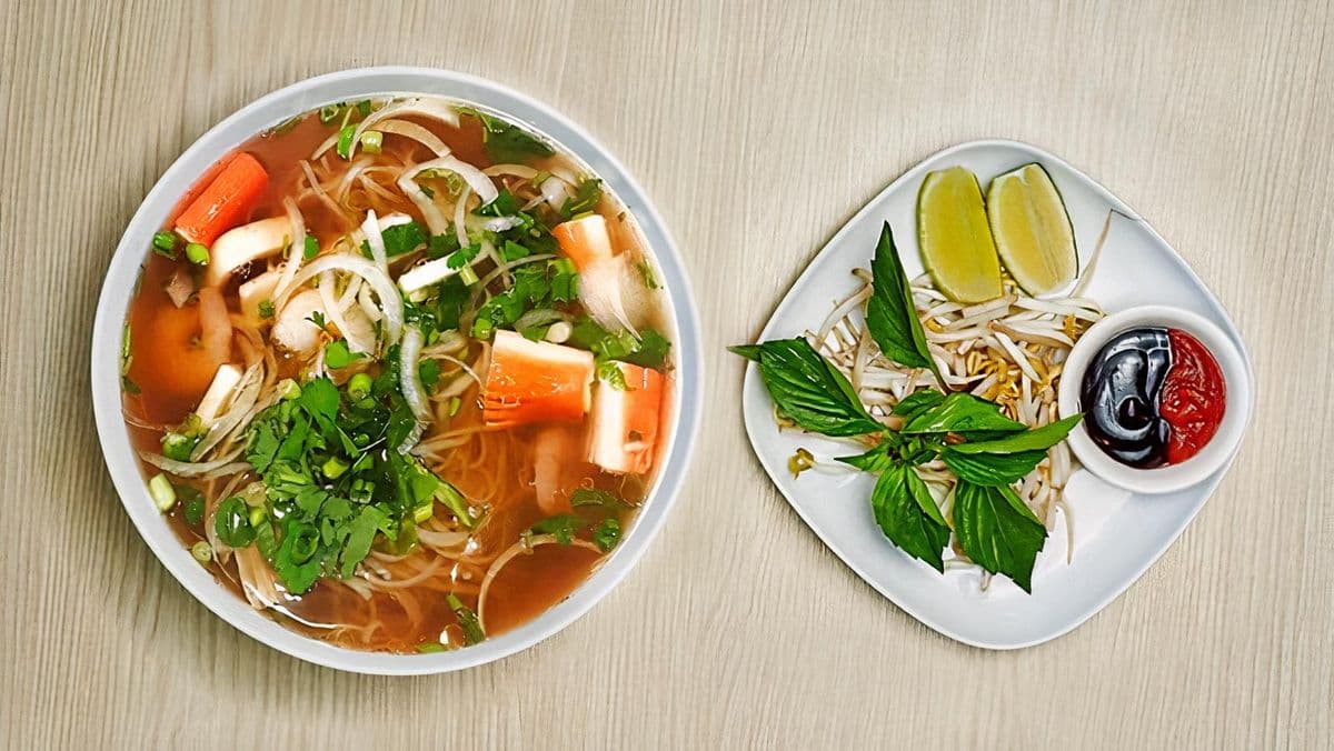 1A. Seafood Noodle Soup
