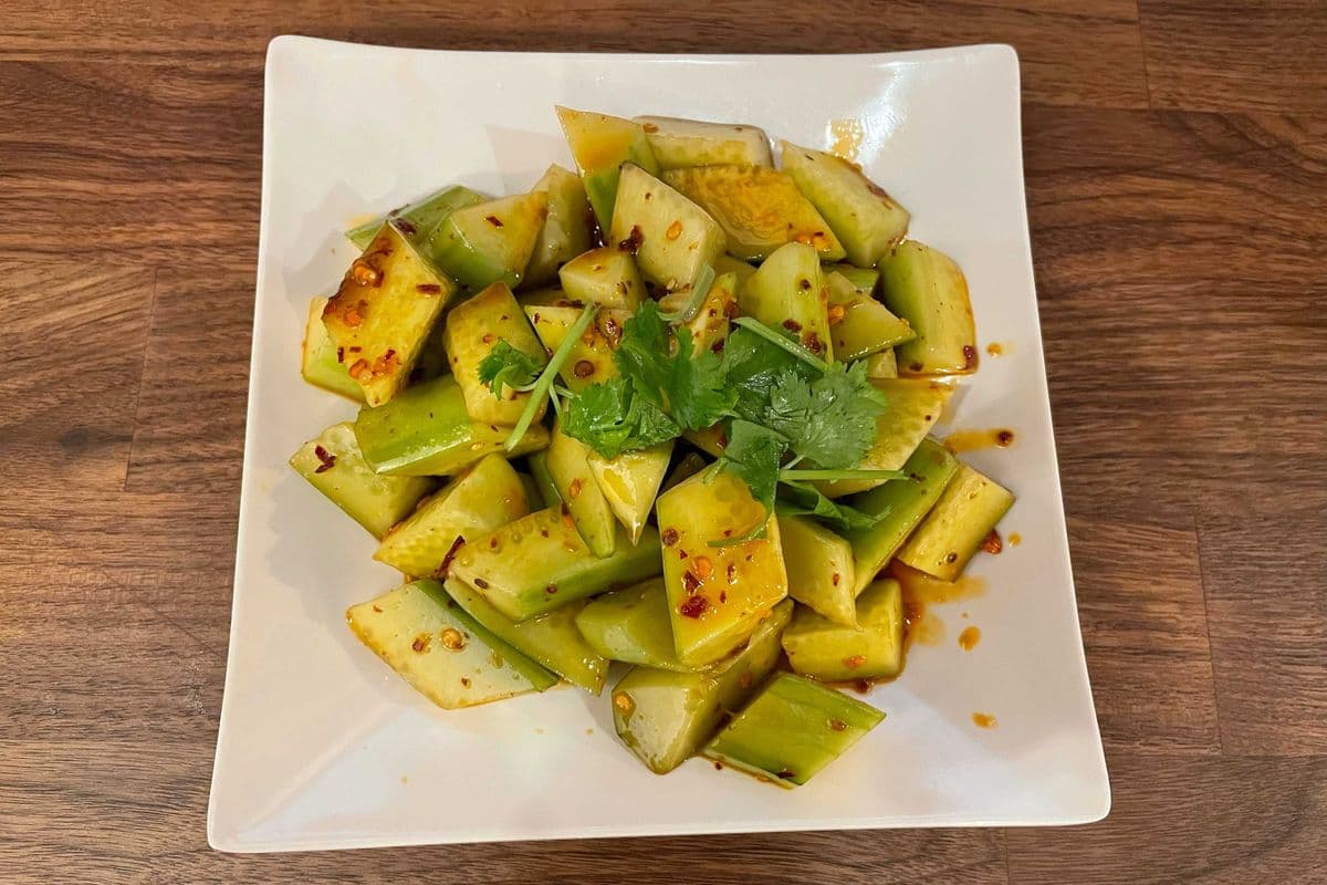 Cucumber with Special Sauce (凉拌青瓜）