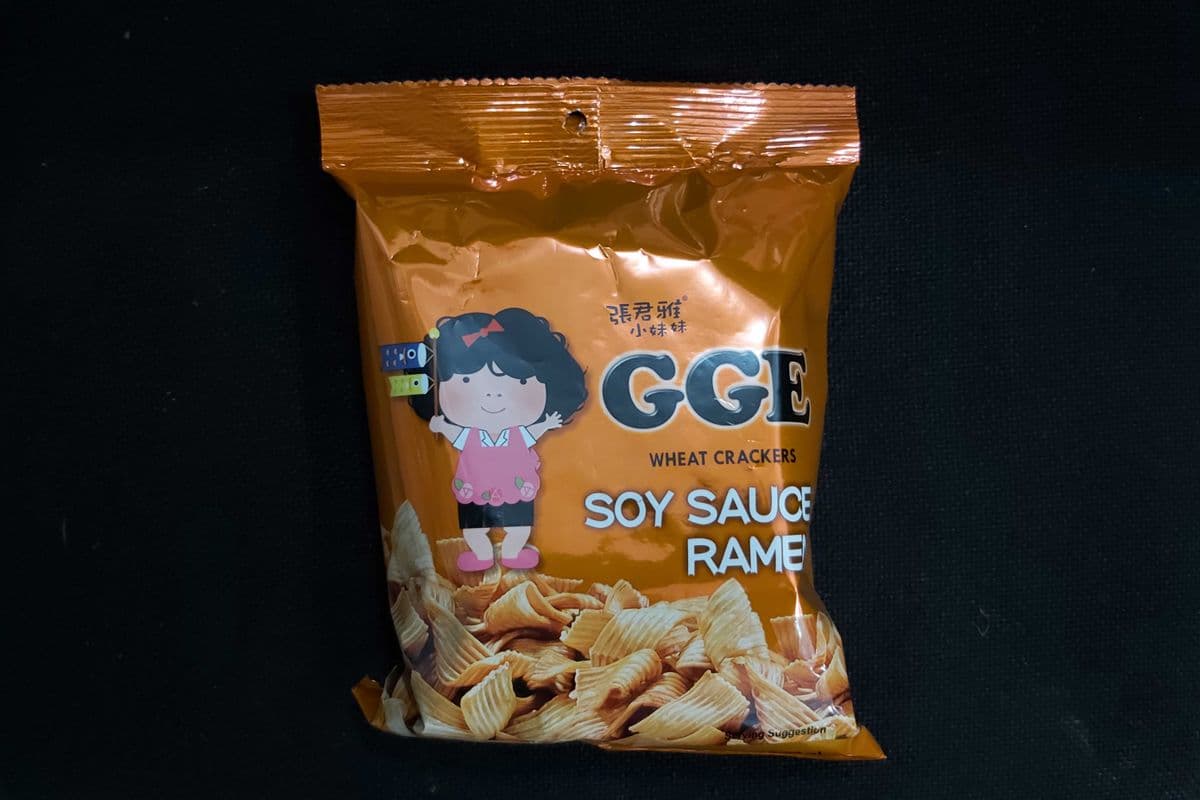 GGE Ramen crackers saveur de sauce de soya / soy sauce flavour