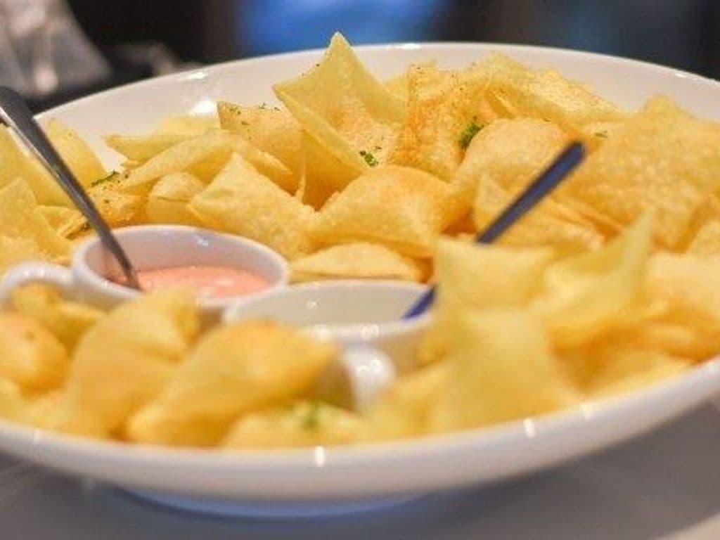 Pasta Chips & Dips