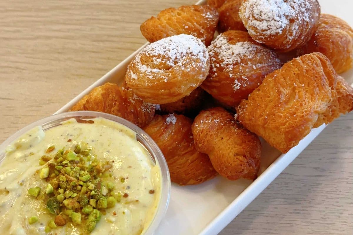 *NEW* Pistachio Cream Croissant Bites
