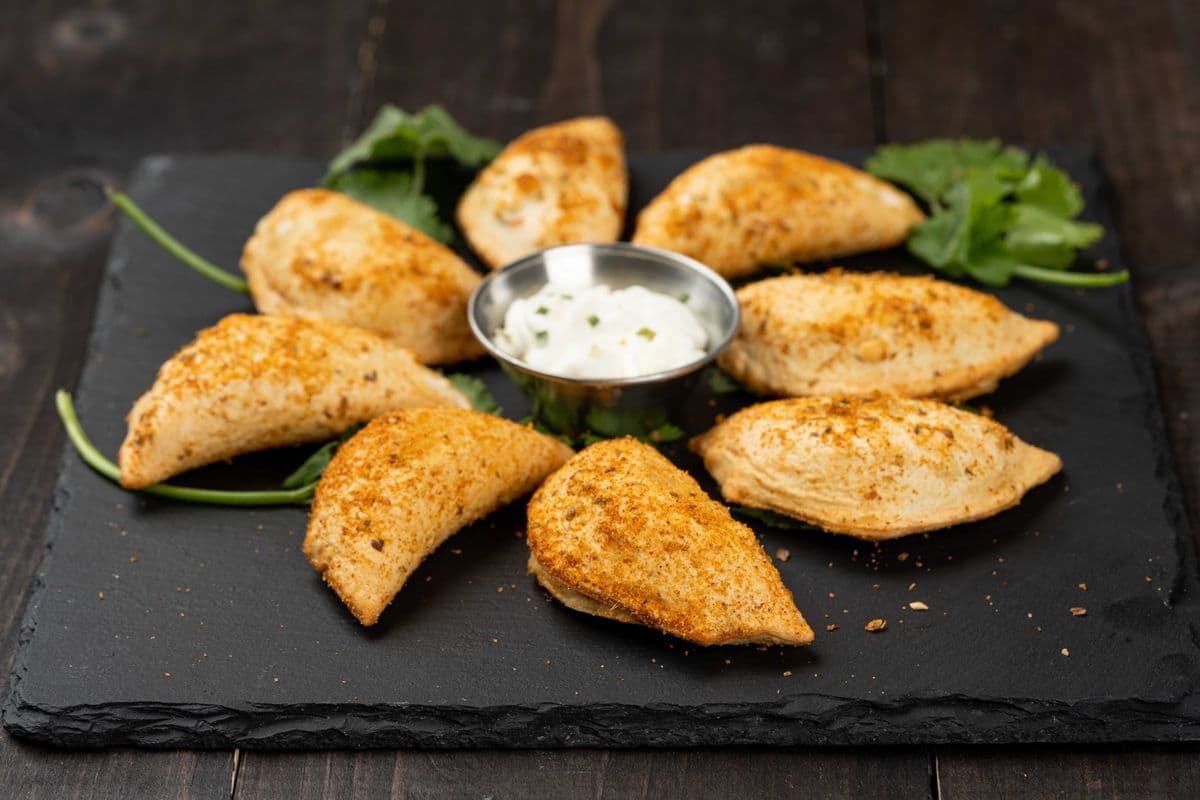 Cajun spice Perogies