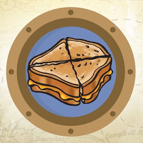Pirate Pak Grilled Cheese
