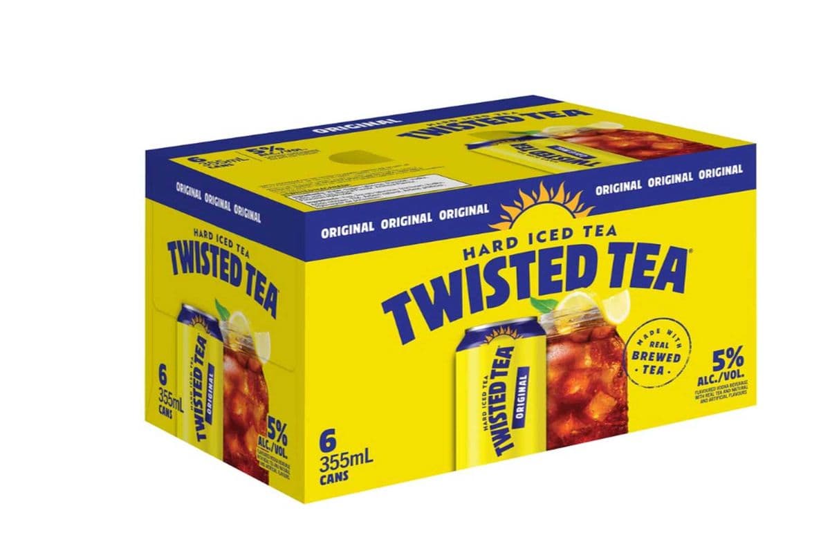 6pk Twisted Tea original (1 x 6pkx355ml)