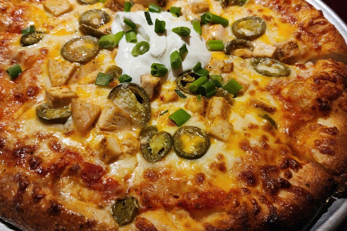 Louisiana Spicy Chicken Pizza
