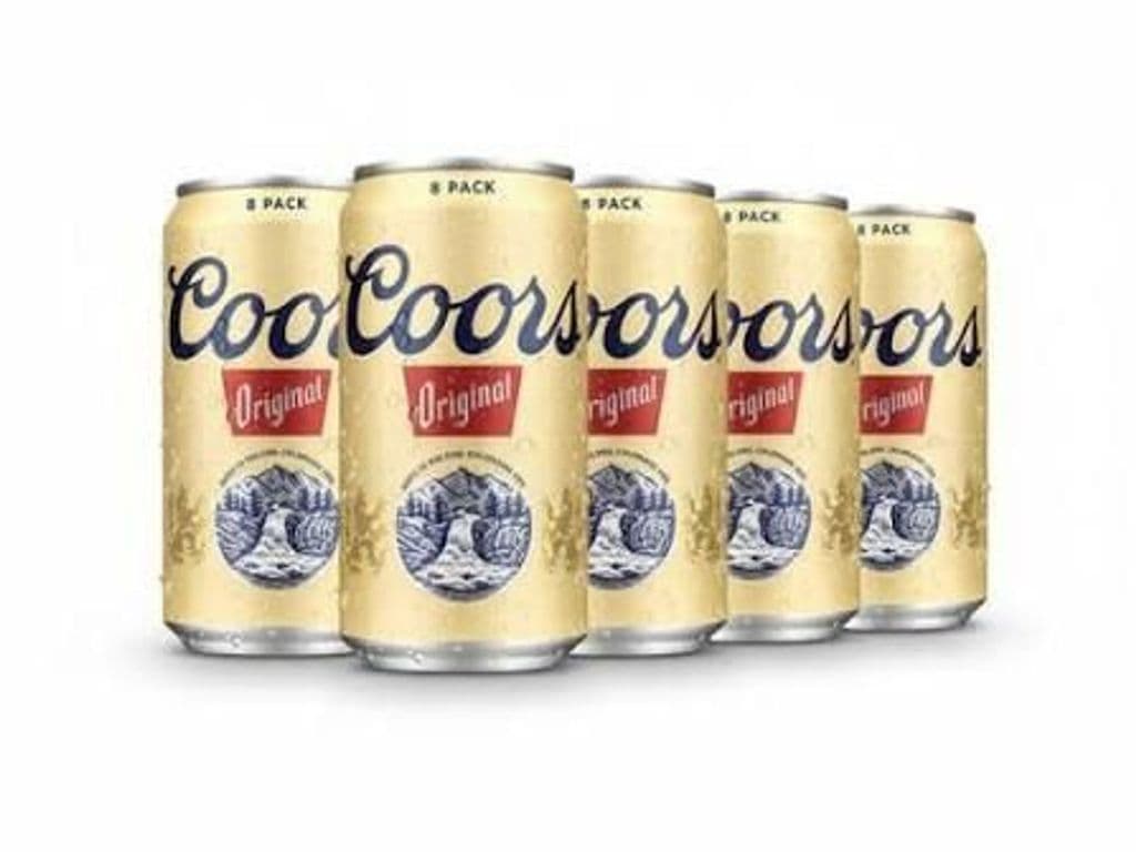 COORS ORIGINAL Cans, 8 x 355ml