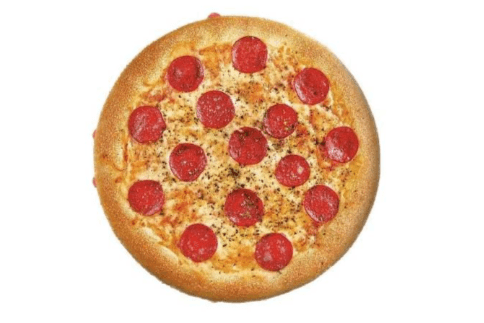 Halal Beef Pepperoni Pizza