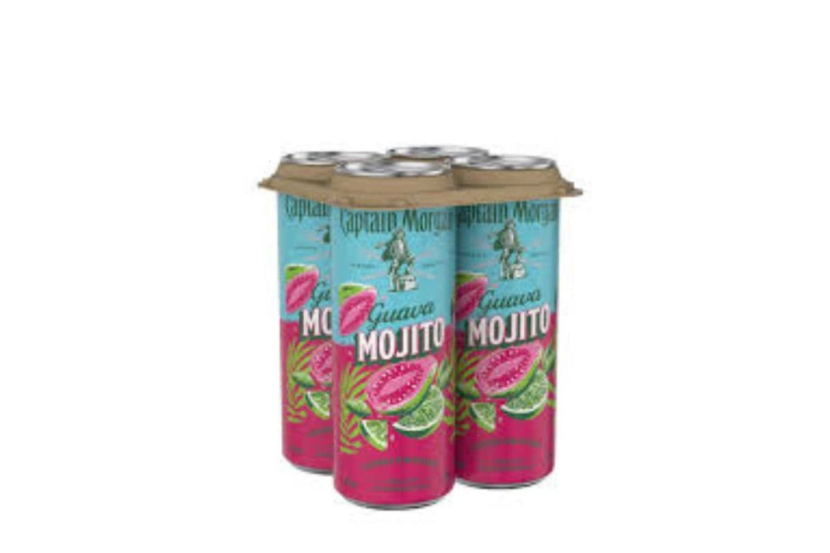 Captain Morgan Guava Mojito (4 x 355ml Cans)