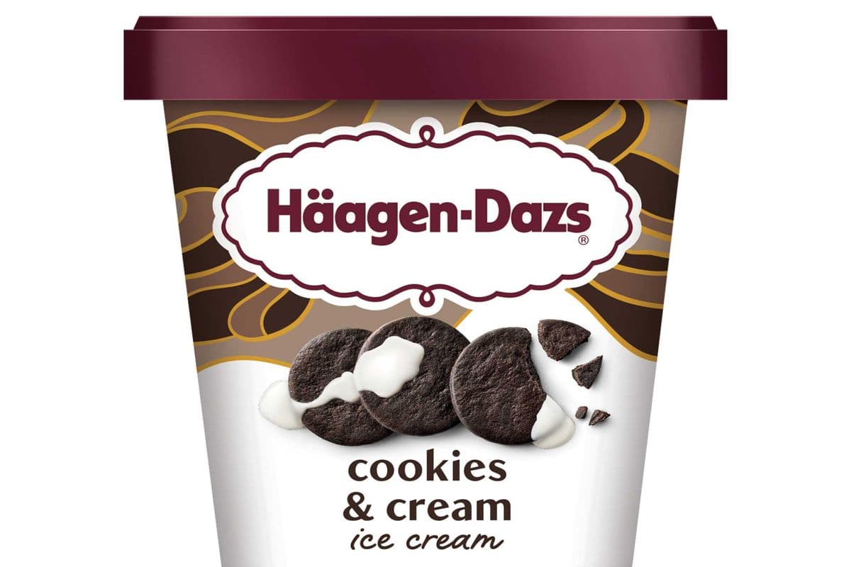 Haagen-Daz Cookies & Cream (450 ml)