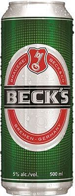 Becks Pilsner, 500 ml