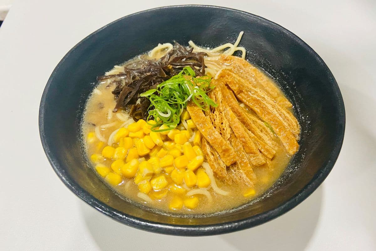 Spicy Vegetable Ramen in Soup