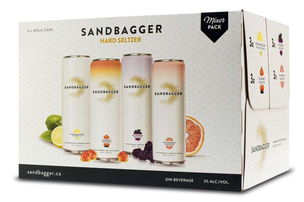 SANDBAGGER HARD SELTZER MIXER (12 PACK) (12 x 355ML CAN)