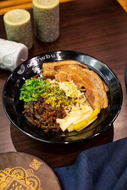 Braised Pork Marinated Rice Noodle 酱肉卤汁米线