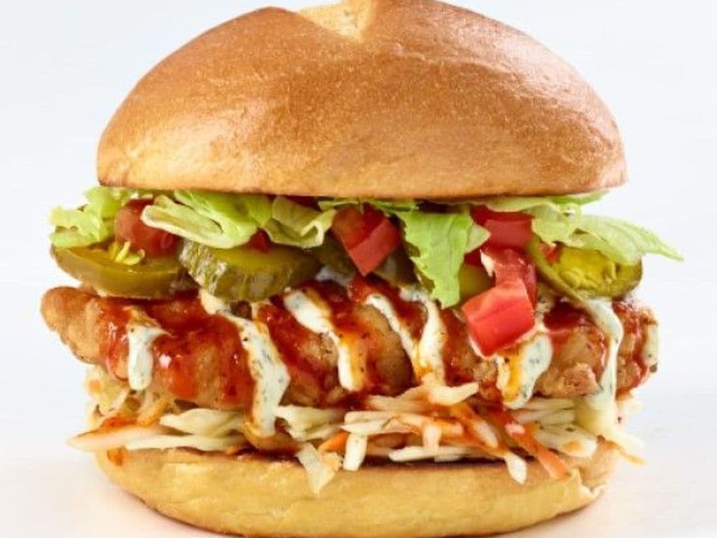 V-NASHVILLE CHICK'N BURGER