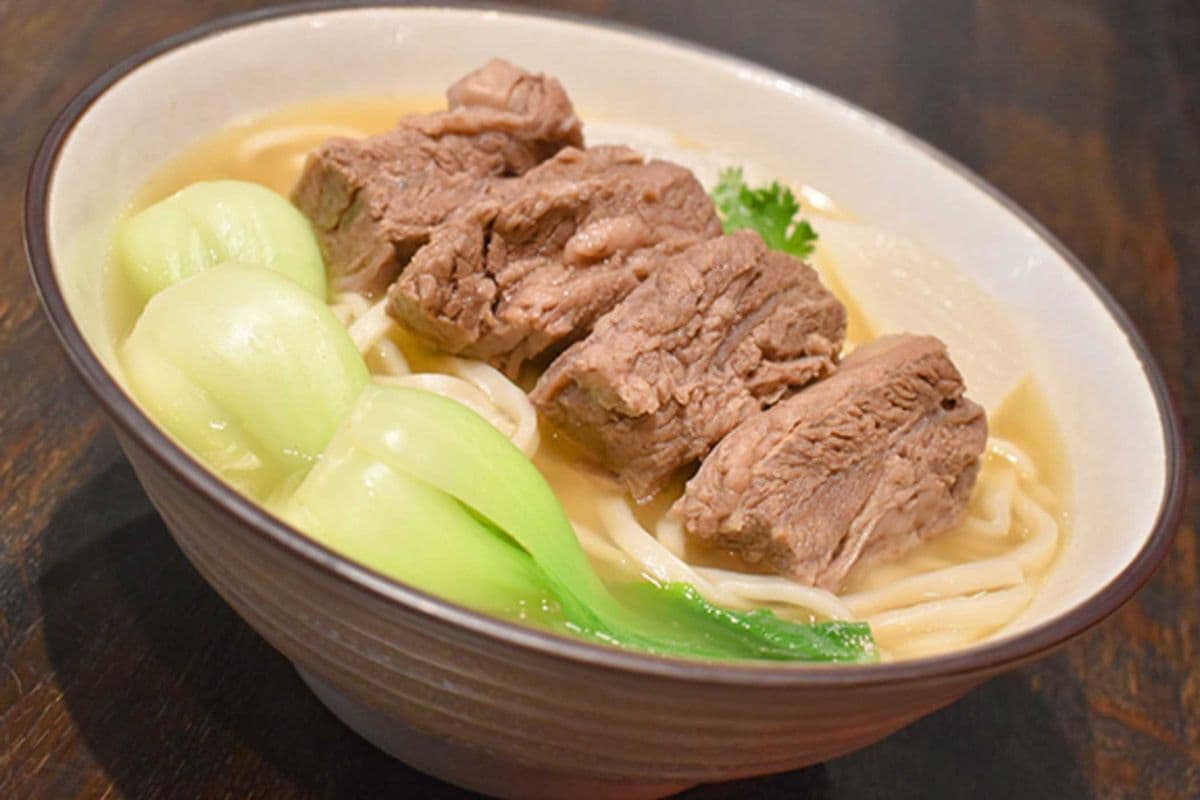 Clear Beef Brisket Noodle Soup 清燉牛腩麵