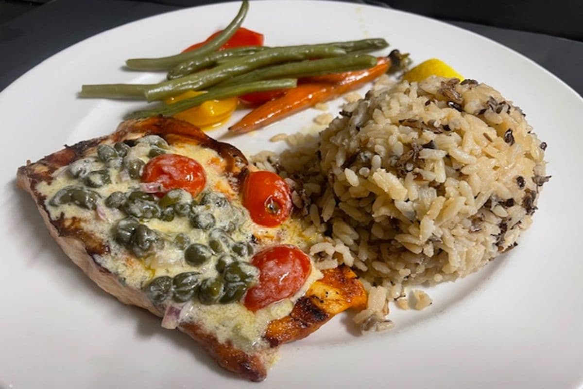 Lemon Caper Salmon