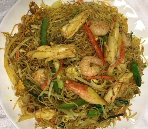 155A. Seafood Singapore Noodles