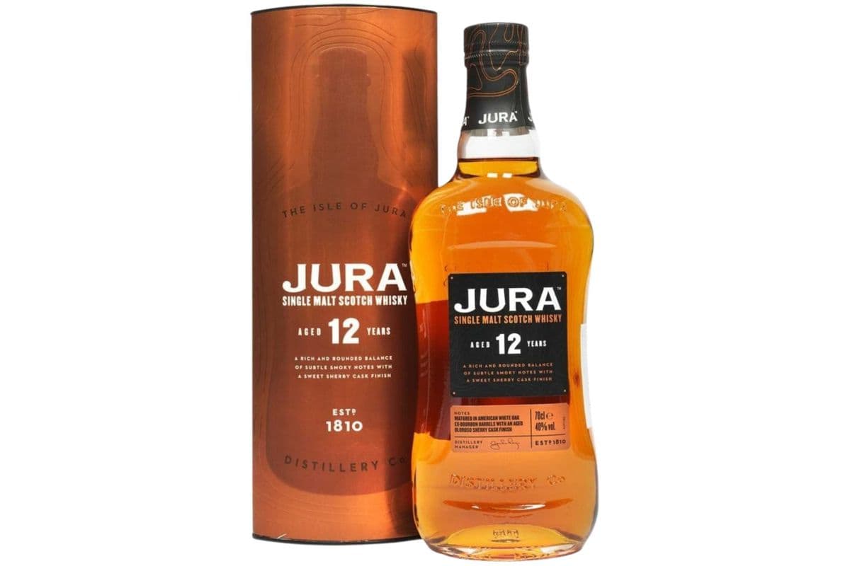 The Isle of Jura 12 Year Old (750 ml) *Islay Single Malt Scotch* (1 x 750ML)