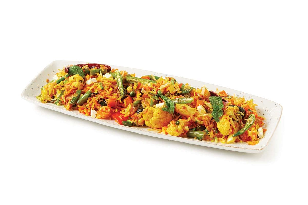 Saffron Vegetable Biryani