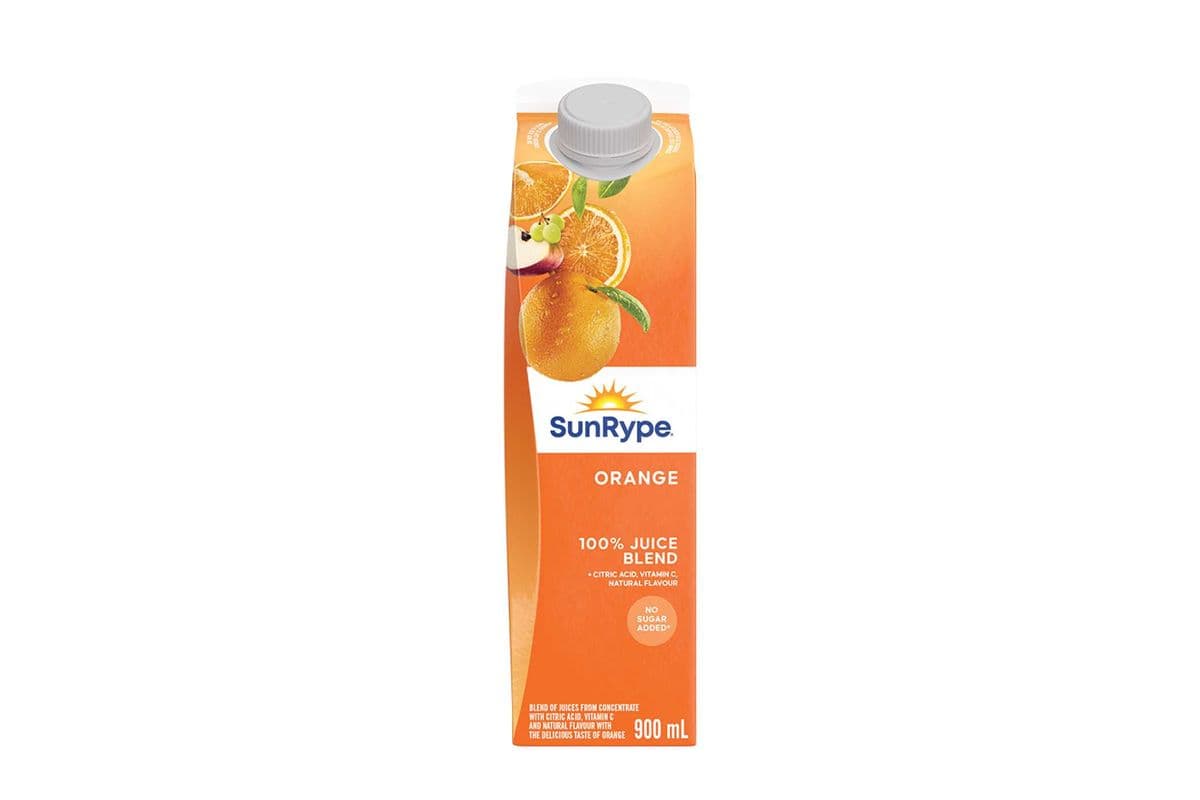 SunRype Orange Juice (900 ml Carton)