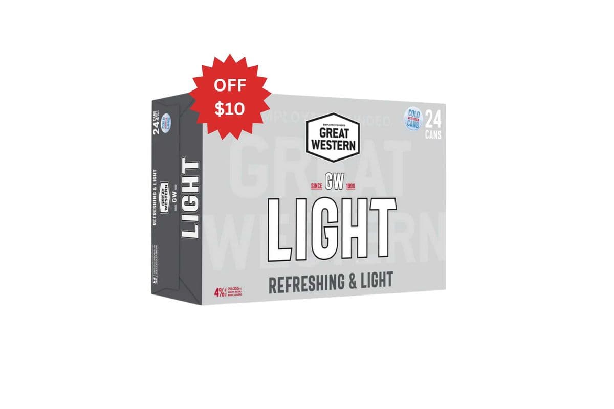 Great Western Light (24 x 355 ml Can)