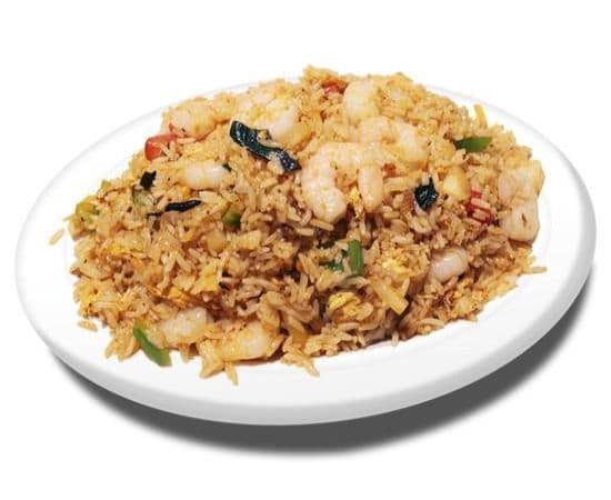 15. Riz frit Thaï (Crevettes ) / Thaï Fried Rice (Shrimps) / 太饭(虾)