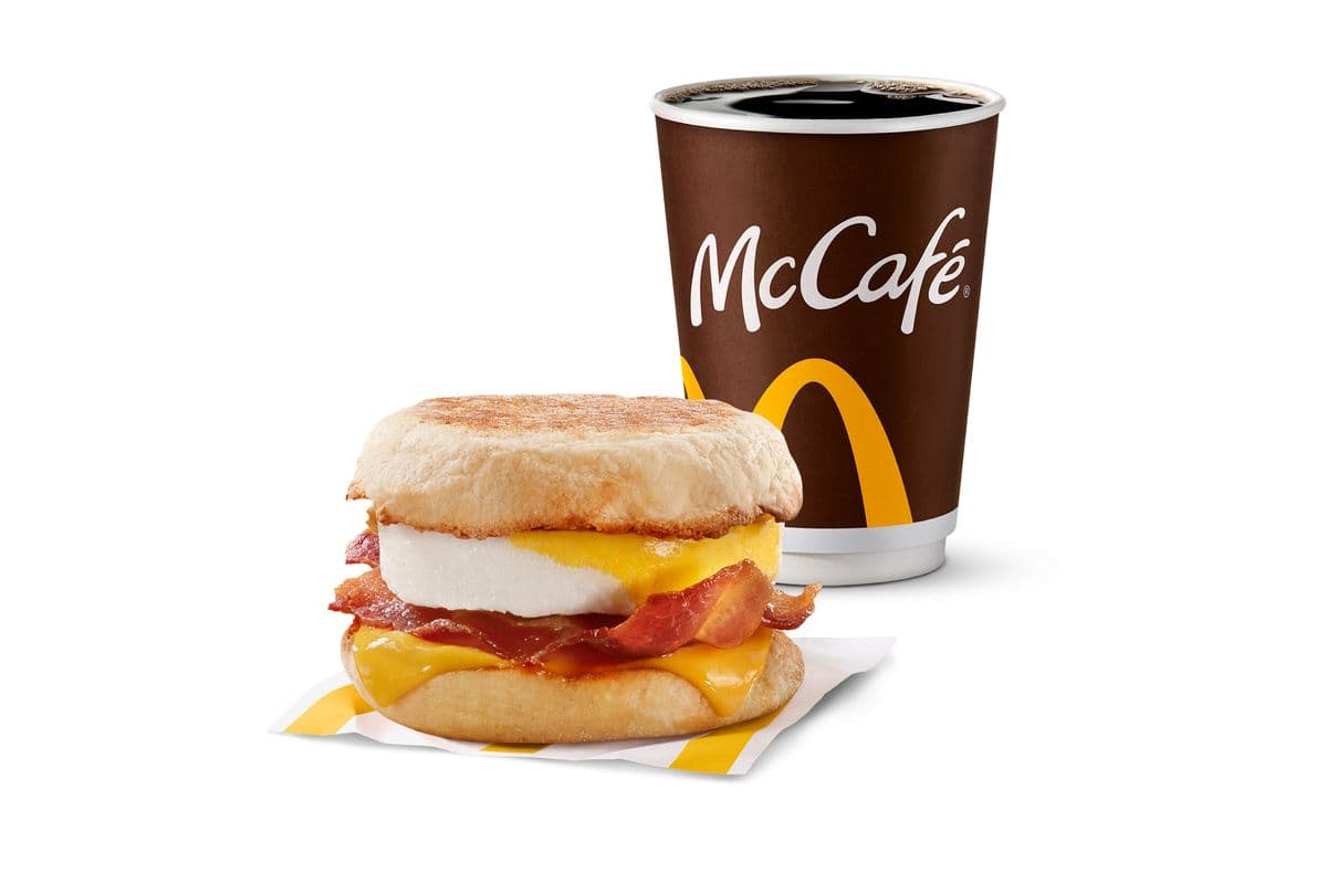 McMuffin & S Coffee offer [290-440 Cals]