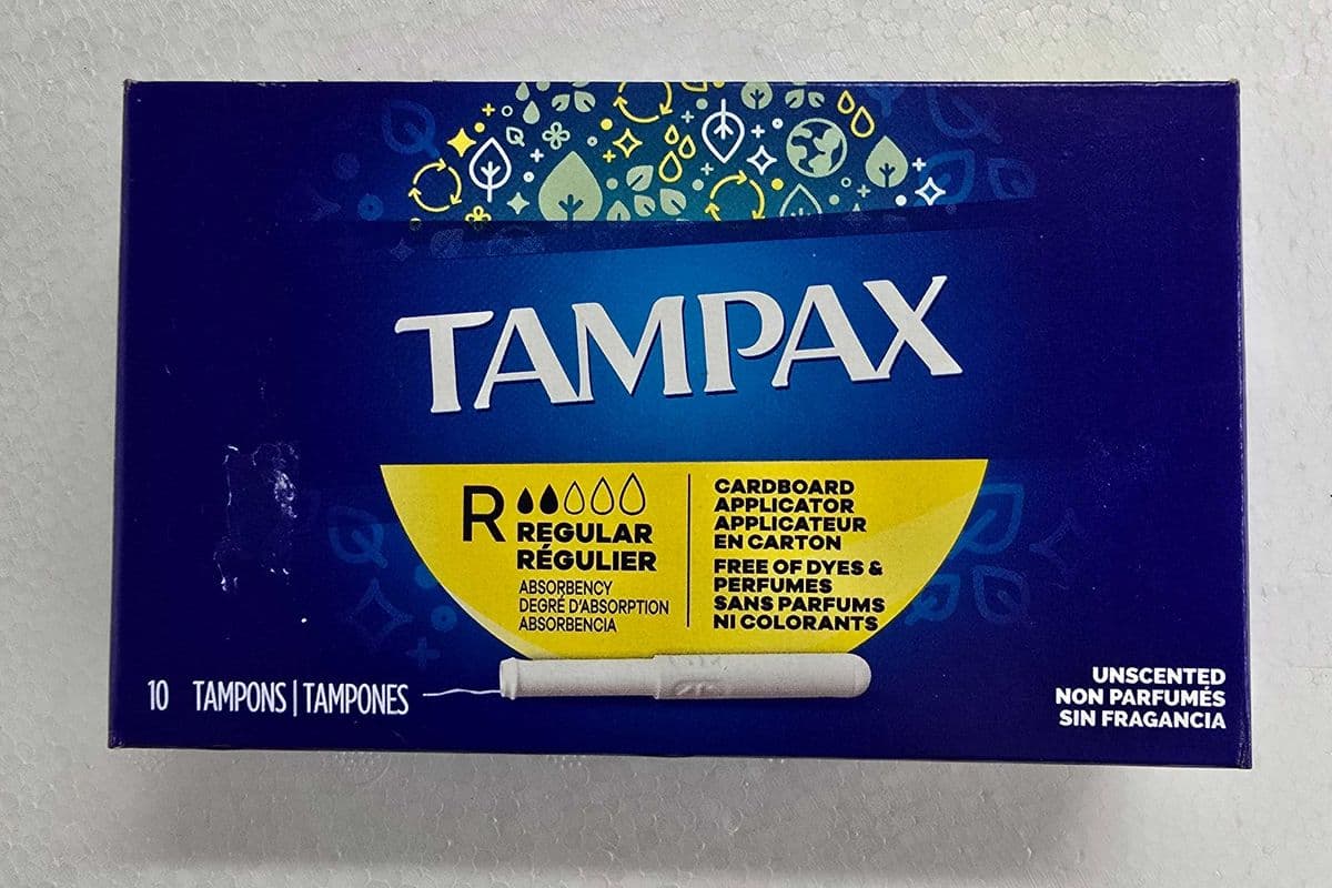 Tampax regular unscented 10 tampons (10 tampons)