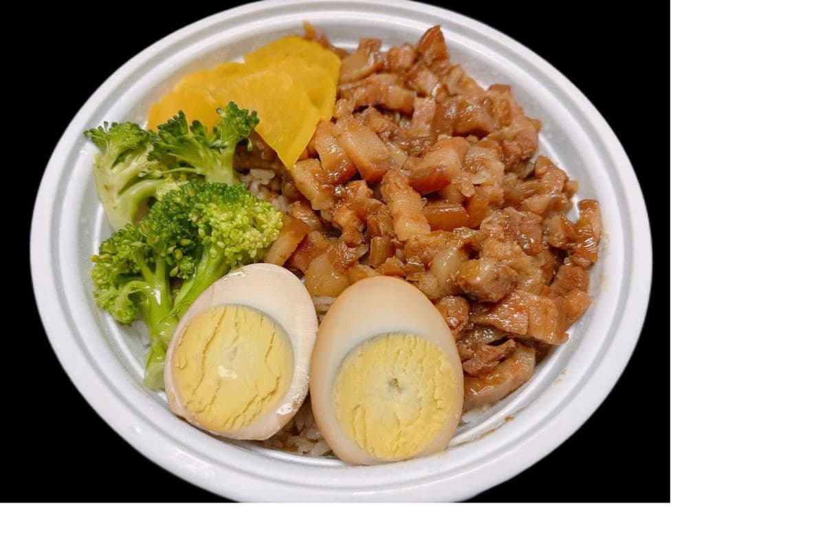 Braised Pork Rice + Egg ( Lu Rou Fan) - Large