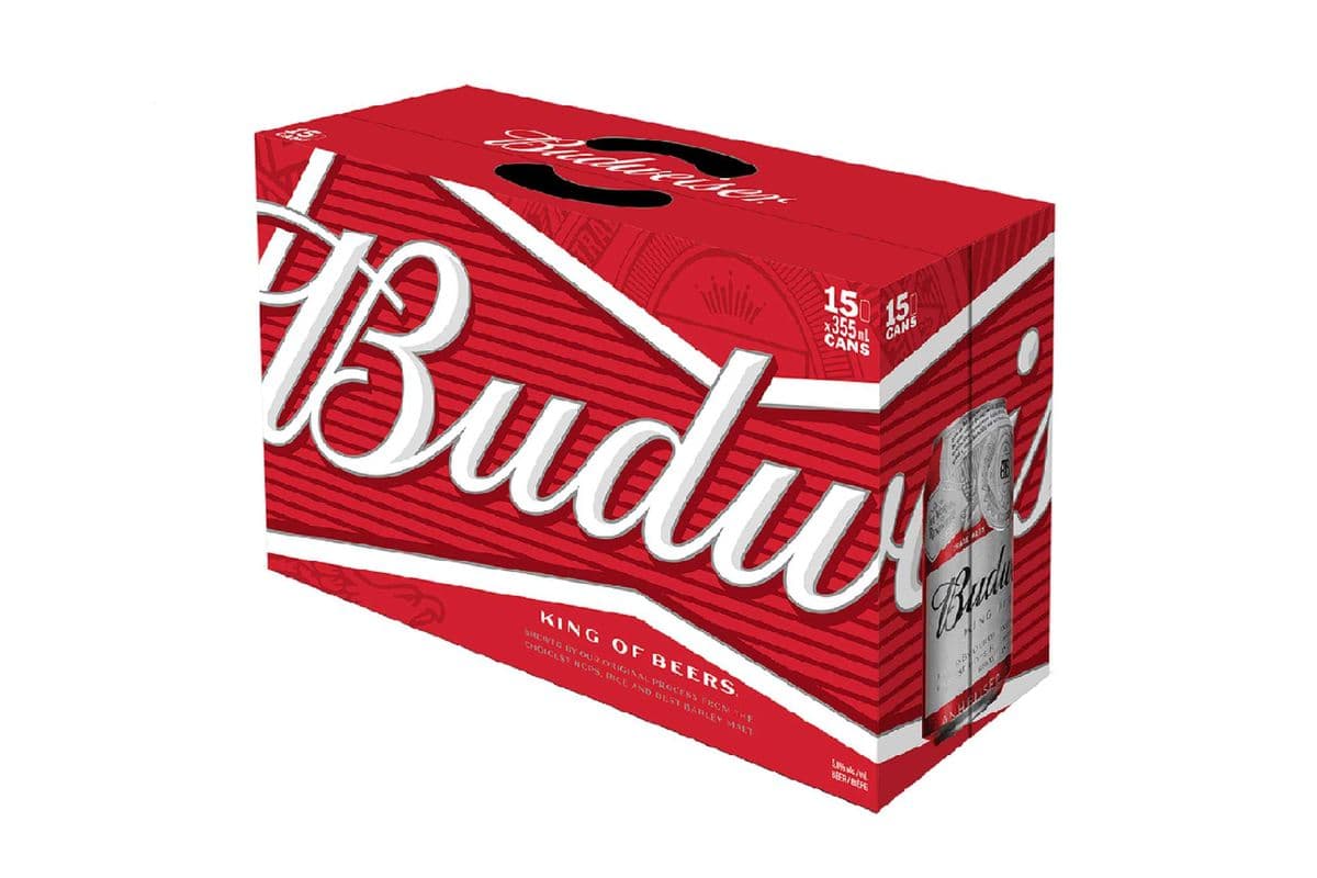 Budweiser (15 Pack Cans) (15 x 355 ml)