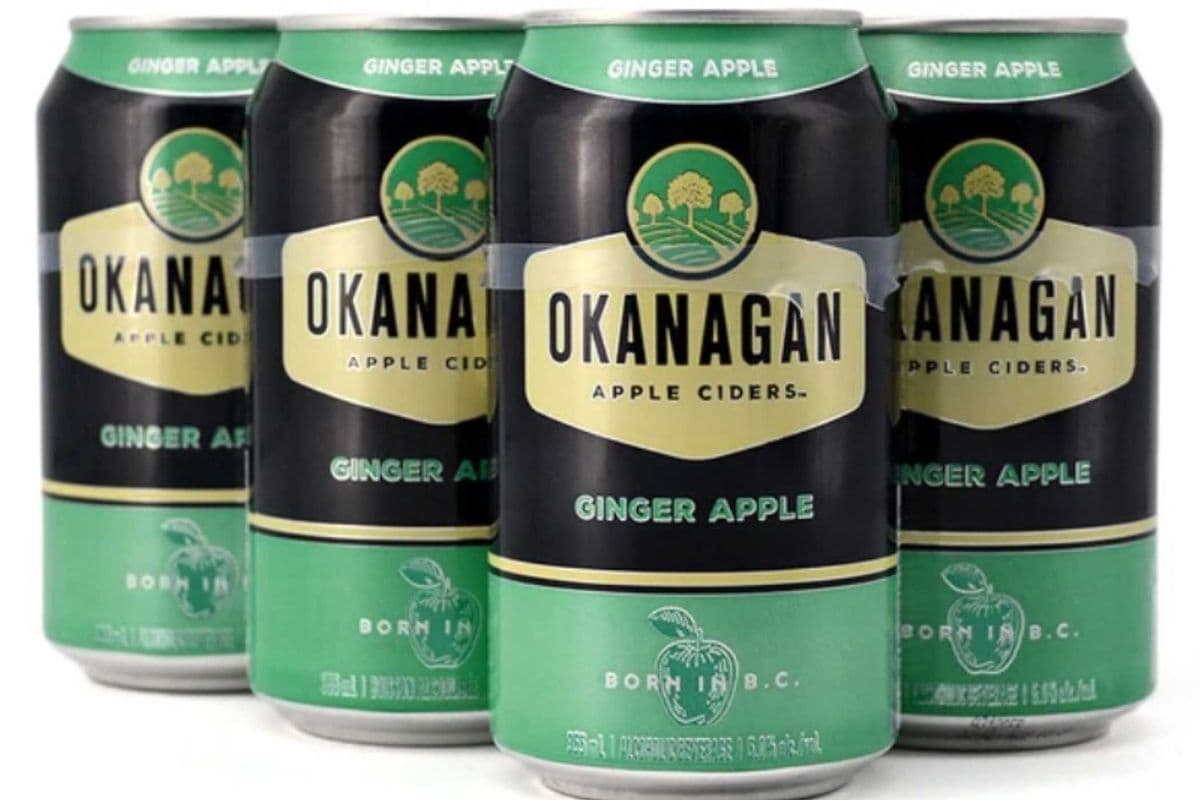 OKANAGAN PREMIUM GINGER APPLE (6 PACK) (6 x 355ML CAN)