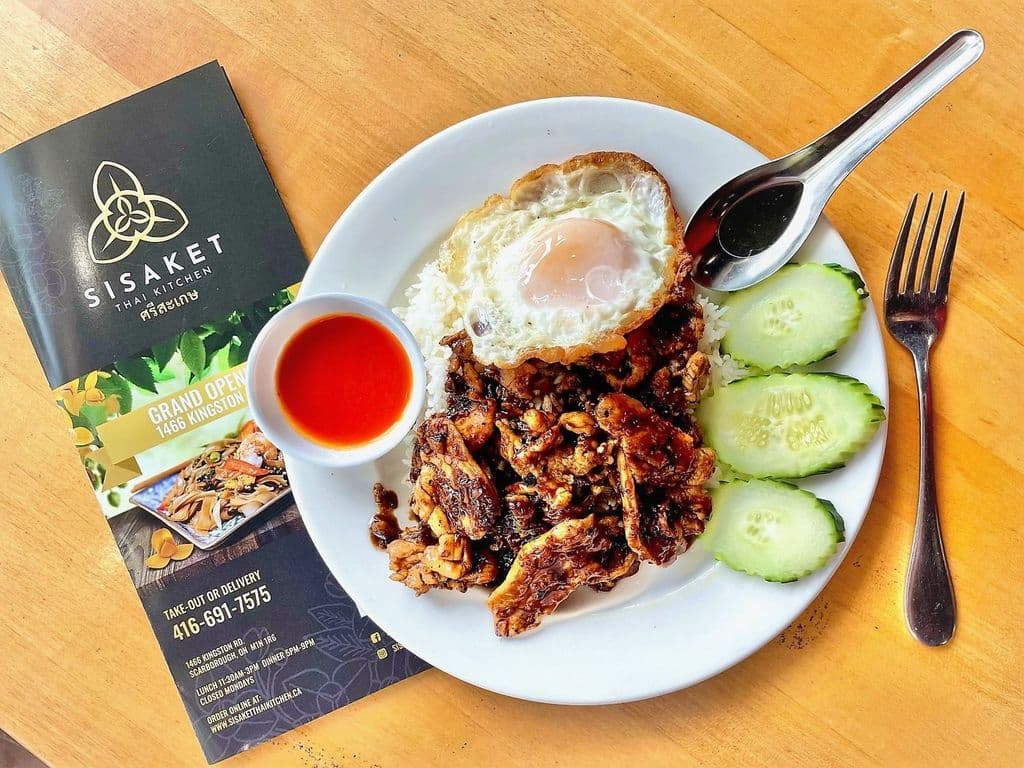 GarlicStirFry w/ Egg & Rice