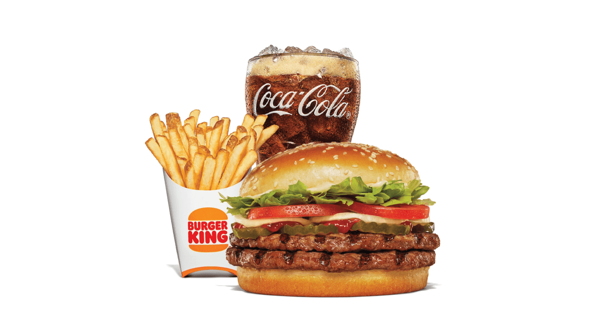 Trio Whopper® double format moyen