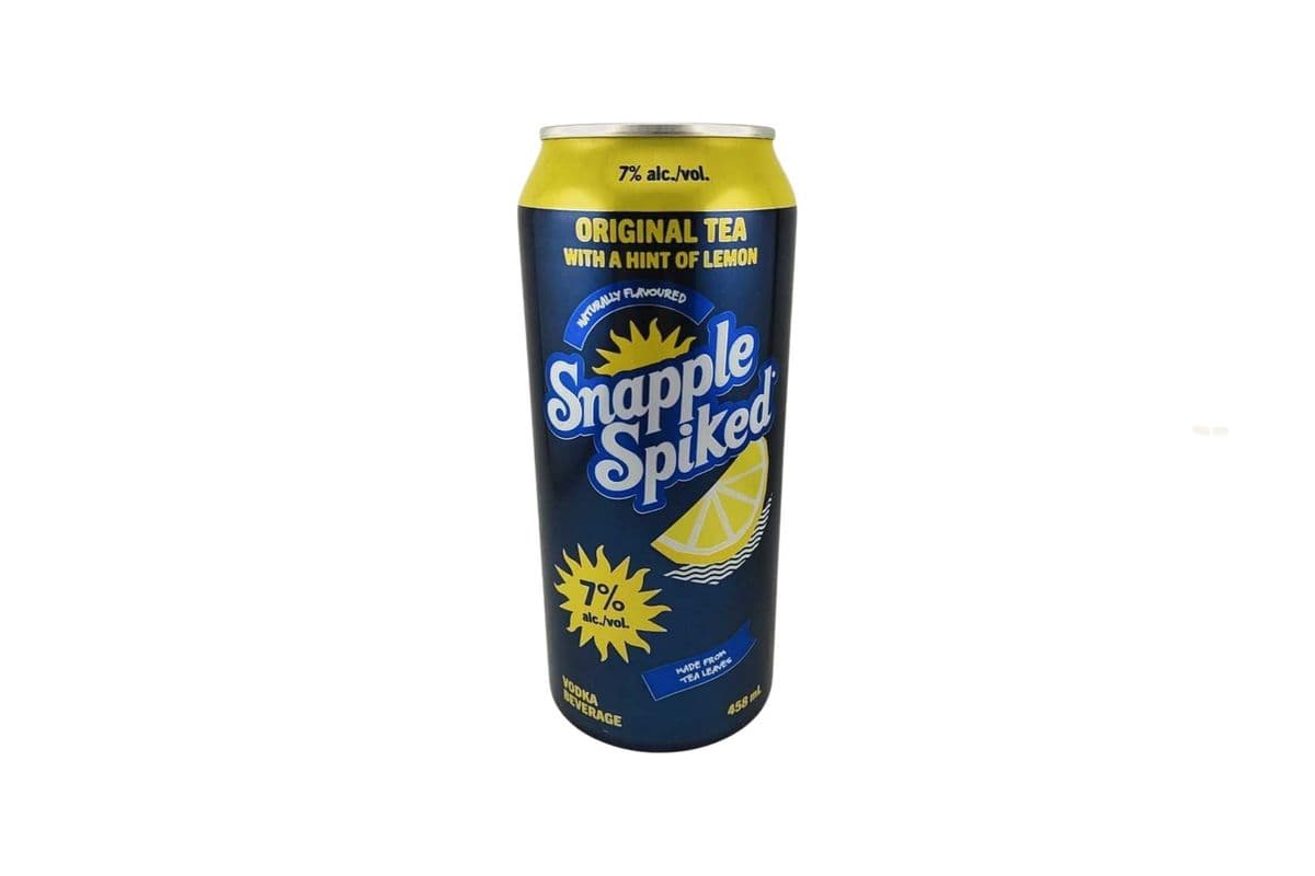 Snapple Spiked The Original Lemon Tea 7% (473ML) (1 x 473ML)